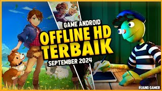 10 Game Android OFFLINE Terbaru dan Terbaik 2024  September [upl. by Ocirederf]