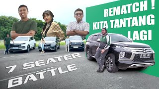 Challenge Kita Tantang Jejelogy Tiggo 8 vs Pajero Sport vs CRV vs Innova Zenix [upl. by Haneeja]