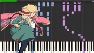 MerryGoRound of Life TikTok Version from Howl’s Moving Castle  Piano Tutorial [upl. by Ahsiaa]