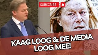 Omtzigt ONTHULT Kaag LOOG amp de media LOOG mee Ze heeft al het geld vergooid [upl. by Nnyleimaj]