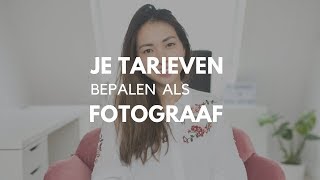 Zó bepaal je je tarieven als fotograaf [upl. by Neneek]