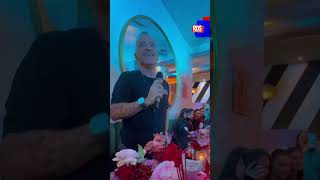 Eros Ramazzotti canta “Più Bella Cosa” con Aurora Ramazzotti al suo compleanno [upl. by Lurie113]