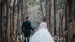 Velson amp Tasha  Cinematic Wedding Film  Goan Wedding [upl. by Imar]