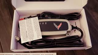 C8 Battery Charger and Tender for my Dead C7 battery  Repsol13 F26 Corvette C7 [upl. by Devlin]