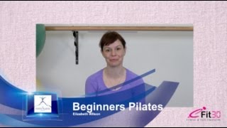 Beginners Pilates Full 30 mins Elizabeth Wilson [upl. by Sheryl777]