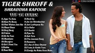 TIGER SHROFF TOP 24 SONGS  Tiger Shroff mashup jukebox  tiger Shroff mix album  all songs [upl. by Auqinihs]