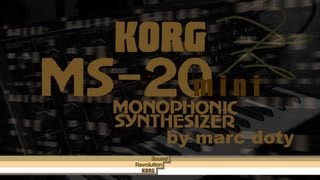 The Korg MS20 Mini Part 8 Sample and Hold [upl. by Marni]