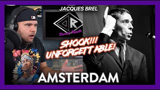 Jacques Brel Reaction Amsterdam POWERFUL amp SHOOK  Dereck Reacts [upl. by Perla]