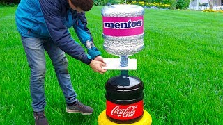 Experiment Coca Cola Vs Mentos [upl. by Telrats561]