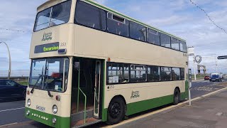 TOTAL TRANSPORT Lets take a ride on Blackpool Layland Atlantean bus 353 [upl. by Hazrit730]