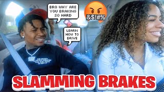 Slamming The Breaks On CAMM Prank HILARIOUS [upl. by Euqilegna]