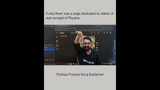 Decoding the Physics Behind Pushpa Pushpa Glass Dance pushpa2 physics pushpa shorts [upl. by Niko]