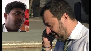 Napoli  Consigliere cingalese non parla italiano Salvini quotNo commentquot 100818 [upl. by Entirb]