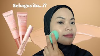 NEW HANASUI PORELESS MATTIFYING PRIMER PERFECT COVER CONCEALER PERFECT STAY FOUNDATION [upl. by Elac]