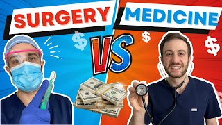 Surgery VS Medicine How to choose a medical specialty for medical students [upl. by Wenona471]