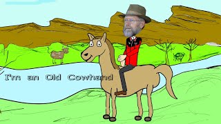 Im An Old Cowhand  music animation [upl. by Silecara569]