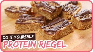 DIY PROTEIN RIEGEL Power für den Sport II Sissi [upl. by Niamjneb]