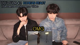 Korean React To LILIs FILM 2  LISA Dance Performance Video [upl. by Larry413]