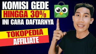 Cara Daftar Affiliate Tokopedia Dari HP Saja [upl. by Lekar26]