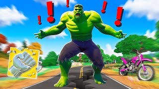 Le BOSS HULK est ARRIVÉ sur la MAP de FORTNITE CHAPITRE 4 [upl. by Kemp]