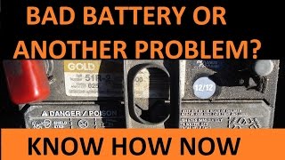 How to Tell if a Car Battery is Bad [upl. by Xanthus]