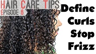 Hair Care Tips S02E06 How To Define Curly Hair  Stop Frizz [upl. by Thrasher382]