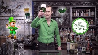 Jak świętować Dzień Św Patryka Jak zrobić zielone piwo Przepisy na drinki Irish Flag i Shamrock [upl. by Eldoree560]