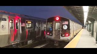 R179 31293054 J leaving 111 Street  R179 3107 [upl. by Elocen]