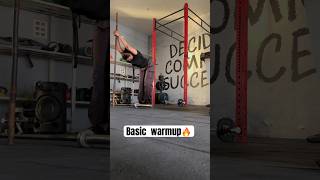 Basic warmup 🔥 warmupexercise gymmotivation ytshortsindia [upl. by Lakym]