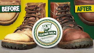 1 Year Review on Veg Tan Leather  Leather Balm  Jim Green Footwear [upl. by Esinyl339]