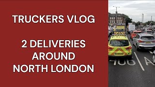 A HGV drivers vlog of North LONDON [upl. by Dow]