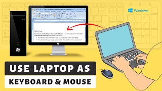 How to use your Laptop Keyboard and Mouse for Desktop [upl. by Oglesby]