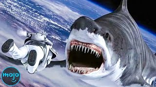 Top 20 Ridiculous Shark Movies [upl. by Idden]