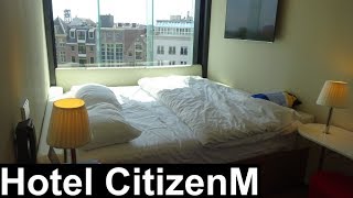 Hotel CitizenM Rotterdam Holland actual video by a real guest [upl. by Freedman]