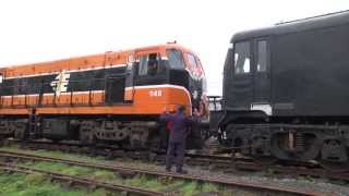 Shunting at the Downpatrick amp Co Down Railway  6th May 2013 [upl. by Gussie]