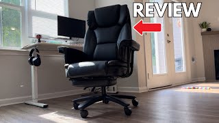 GYI Big and Tall Reclining Office Chair  Full Review [upl. by Ettenay]