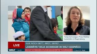 Migration „Ich erwarte von der Bundesregierung dass sie sich an Gesetze hält“  Tanja Schweiger [upl. by Kunin332]