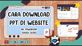 CARA DOWNLOAD TEMPLATE PPT GRATIS DI WEBSITE  DOWNLOAD SLIDE POWERPOINT KEREN DAN MENARIK [upl. by Okeim235]