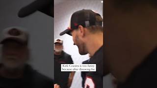 Kirk Cousins had the most awkward moment shorts nfl falcons kirkcousins [upl. by Serg]