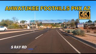 AHWATUKEE FOOTHILLS ARIZONA  Driving through the prosperous city of Phoenix [upl. by Kozloski]