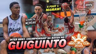 IBA NA ANG LARUAN NG DATING MAVS PHENOMENAL PLAYER NA SI KENNETH MENSAH NANG MAMAW SA GUIGUINTO [upl. by Anaderol]