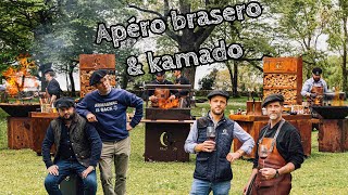 Apéro brasero amp kamado 🔥🦐🍽️🥩🍷 Gueuleton [upl. by Ruel]