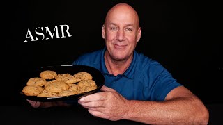 ASMR HOMEMADE CHOCOLATE CHIP COOKIES EATING SOUNDS SOFT SPOKEN 4K [upl. by Zosi]