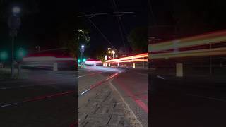 Croydon Tram amp Traffic Night Lapse shorts [upl. by Georgeanne247]