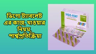 VigoFort 250 mg  Capsule  Bangla [upl. by Gildus334]