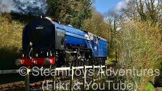 Trains Around Cheltenham amp On Severn Valley Railway 2223rd March  5x Class 20s  Blue Peter  SVR [upl. by Rosinski7]