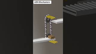 How This Machines Mechanism Works  Must Watch vertical lift mechanism machine solidworks [upl. by Thurmann]