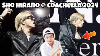 SHO HIRANO PERFORMANCE AT COACHELLA 2024  NUMBERI  REACTION [upl. by Ravi]