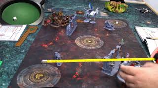 AOS Spearhead Stormcast vs Skaven [upl. by Tecu]