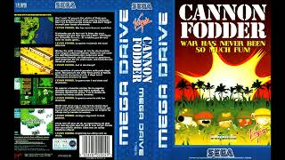 Cannon Fodder  SEGA Genesis Full Soundtrack OST Real Hardware [upl. by Aizatsana]